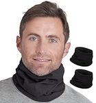 Tough Headwear Swtich Winter Neck Gaiters For Men & Women, Fleece Neck Gaiter, Fleece Neck Warmer, Ski Gaiter - Reversible