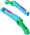 Skywin Gun Controller for N-Switch JoyCons - Compatible with Nintendo Switch Gun Shooting Games (Green)