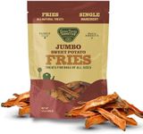 Gaines Family Farmstead Jumbo Sweet Potato Fries for Dogs – 14 oz, Chewy Single Ingredient, Grain-Free Dog Treats, Rawhide-Free Chews, High-Fiber Snacks for Training & Rewards, Made in USA