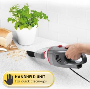 Beldray 2-in-1 Upright & Handheld Vacuum Cleaner – Bagless, HEPA, 600W