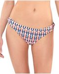 Jessica Simpson Women's Standard Mix & Match Print Bikini Swimsuit Separates (Top & Bottom), Fuchsia Multi, Small