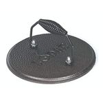 Lodge 19.05 cm / 7.5 inch Pre-Seasoned Cast Iron Round Grill Press