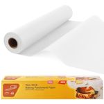 Baking Paper | 50m Baking Parchment Paper | Premium Quality Greaseproof Paper for Kitchen Use,Oven Safe and Food Grade Material | Perfect for Pastries, Catering | by GreenMingle