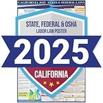 2018 California State and Federal Labor Law Poster - OSHA Compliant