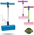 New Bounce Pogo Stick for Kids - Foam Pogo Jumper for Boys and Girls Ages 3 to 5 Years -100% Safe, Bouncy Toy for Toddlers, Squeaks with Each Hop