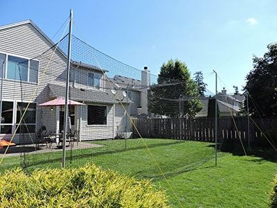 Jugs Hit at Home Backyard Batting Cage — Compact 45’ x 11’ x 11’ Size is Perfect for backyards, or Small Hitting Area. Includes net, Frame and Everything Needed to Set up.