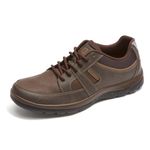 Rockport Men's Get Your Kicks Blucher Brown Sneaker 10 W (EE)-10 W