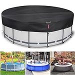 QH.HOME 18 Ft Round Pool Cover, 600