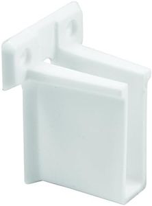 Prime-Line MP7016 Wire Shelf End Bracket (6 Pack) White