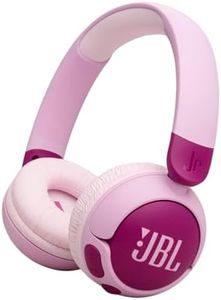 JBL Junior 320BT, JBL Safe Sound <85dB, Parental Control with Customizable Volume & Playtime, Easy Monitoring, Built-in mic, 50-Hour Battery Life, Purple