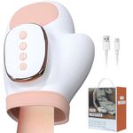 HIHOBDAY Hand Massager with Heat,360°Airbag Compression for Wrist & Fingers,3 Modes 3 Intensities,Hand Massagers for Arthritis and Carpal Tunnel & Pain Relief,Gifts for Women Men,Pink