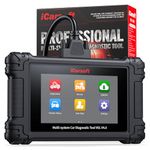 iCarsoft VOL V4.0 Bidirectional Diagnostic Scan Tool for Volvo/SAAB OBD2 Scanner + 2 Car Brand Vehicles, All System, All Reset Items/Actuation Test/Battery Registration Tool, Auto VIN-Free Update