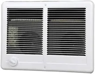 Cadet Com-Pak Twin Electric Wall Heater Complete Unit with Thermostat (Model: CSTC402TW, Part: 67527), 13648/10236 BTU, 240/208 Volt, 4000/3000 Watt, White