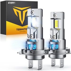 FAHREN H7 fog light bulbs, 70000LM 12X -Upgraded Brightness, 70,000 Hours Lifespan, Real 1:1 Halogen Mini Size, 6500K Cool White, 1:1 Mini Size, Plug and Play, Pack of 2 (2026 Updated)
