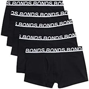 Bonds 5 x Mens Everyday Trunks Underwear Black XL
