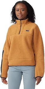 Mountain Hardwear Women's Standard HiCamp Fleece Pullover, Copper Clay, Medium