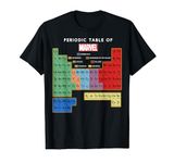 Marvel Ultimate Periodic Table Of Elements Short Sleeve T-Shirt