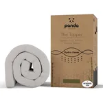 Panda Bamboo Mattress Topper 5cm Thick - Hypoallergenic, Orthopaedic Support, Cooling HydroFoam, UK King