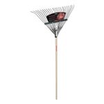 Razorback 2.13" X 24" X 68" Fiberglass Handle Steel Rake Wit