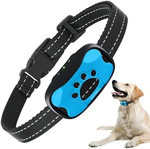 MASBRILL Anti Bark Collar for Dogs, Bark Collar Humane Vibration Beep for Small Medium Large Dog, Stop Dog Barking Deterrent Device with 7 Adjustable Sensitivity Levels No Bark Collar