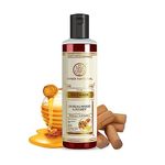 Khadi Natural Sandalwood & Honey Face Wash|Gentle face cleanser|Controls excess oil production|Suitable for all skin types|210 ml