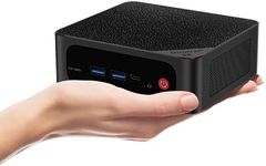 Beelink AMD Ryzen7 SER5 MAX 5800H Mini pc,16GB DDR4 500G SSD Mini Computer(up to 4.4 GHz) 8C/16T,WiFi 6, Bluetooth 5.2, 1*DP,1*HDMI Support 4K@60Hz, USB3.2, WOL, Auto Power On