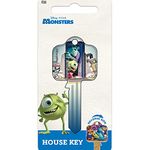 Disney-Pixar Monsters Inc KEY00156 6-Pin UL2 Universal Section Cylinder Key Blank