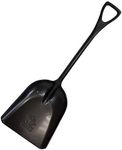 Bully Tools 92801 42-Inch One-Piece Poly Scoop/Shovel (Black)