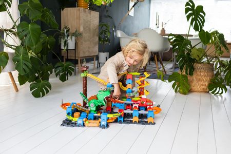VTech Marble Rush Dino Adventure Playset – Interactive STEM Toy