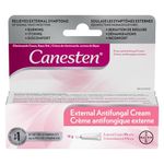 Canesten® External Antifungal Cream for Yeast Infection, Relief from Itching and Burning, 15g