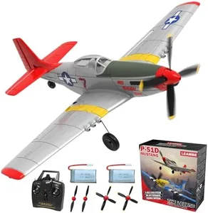 LEAMBE Remote Control Aircraft Plane, RC Plane with 3 Modes for Easy U-Turns and Control for Adults & Kids