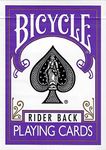 Bicycle Purple Rider Back Playing Card Deck Poker Size