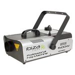 Ibiza - LSM1500PRO - Professional 1500W fog machine programmable with DMX and remote control - Black