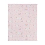 OHS Weighted Blanket 3kg Teddy Fleece Unicorn Pink, Calming Stress Relief Heavy Weighted Blanket for Adults Pink Blanket Gift for Women Anti Anxiety (Disclaimer:Only suitable for age 3+years)