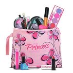 Playkidiz My First Princess Make-Up Kit - Kids Makeup Set For Girls - Washable Little Girls Makeup Set, Non-Toxic Makeup Kit, Cosmetic Beauty Set For Kids Halloween Birthday Party