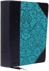 NKJV, Journal the Word Reference Bible, Leathersoft, Blue, Red Letter, Comfort Print: Let Scripture Explain Scripture. Reflect on What You Learn.