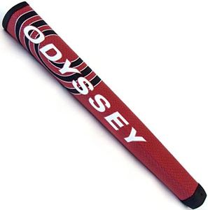 Odyssey Putter Grip, Jumbo, Black/Red