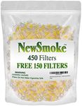 New Smoke 450 Filters - Wholesale Reusable Cigarette Filter Tips - Easy Draw Cigarette Pressure Filters - Lose The Tar Not The Taste - Independent Lab Tested & ISO Certified