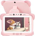 Kids Tablet 7 Toddler Tablet for Kids, Children Learning Tablet for Toddlers, Kids Android Tablet with WiFi Touch Screen, Parental Control, Kids Learning Apps,Tablet for Toddlers Ages 3 to 14 (Pink)