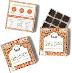 Sandal Bakhoor by Dukhni | 3 Boxes x 9 Piece Each | Arabic Bakhoor Incense | Sandalwood Blend | Perfect for Prayer Time | to Relax & Meditate | Handmade Traditional Recipe