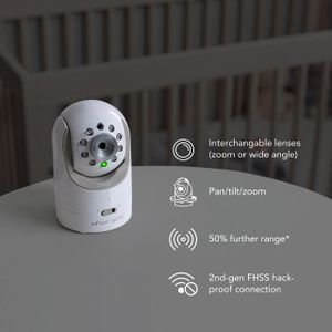 Infant Optics DXR-8 PRO Baby Monitor – HD Video, Audio, Secure