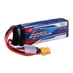 SIGP 3S Lipo Battery 2250mAh 11.1V 25C with XT60 Plug for RC Airplane Quadcopter Helicopter Drone FPV Racing Model Hobby