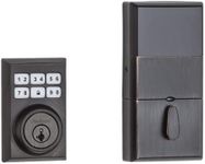 Kwikset 99100-083 SmartCode Electronic Deadbolt Featuring Smartkey Re-Key Security and Z-Wave Technology, Venetian Bronze