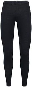 Icebreaker Merino Womans 200 Oasis Leggings Black