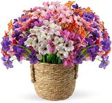 ZCOINS 12 Bundles Artificial Flower