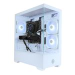 CyberPowerPC Wyvern Gaming PC - AMD Ryzen 7 8700F, Nvidia RTX 5060 Ti, 16GB RAM, 1TB NVMe SSD, 650W PSU, Wi-Fi, Windows 11, Prism Panoramic White