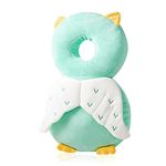 JINYJIA Toddler Baby Head Protection, Baby Walker Head Protector Cushion, Adjustable Toddler Baby Head Protective Safety Soft Pads, for 4-24 Months Baby Learning Walking,Owl