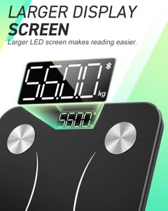 INSMART Bluetooth Body Fat Scale – Digital Smart Weight Analyzer