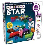 The Happy Puzzle Company The Genius Star Game - 165,000+ Puzzle Challenges for a Fun Family Board Game Night - Logic Puzzles STEM Educational Learning Resources - Smart Games for Kids & Adults Ages 8+