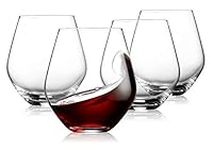 Godinger Wine Glasses, Stemless Win